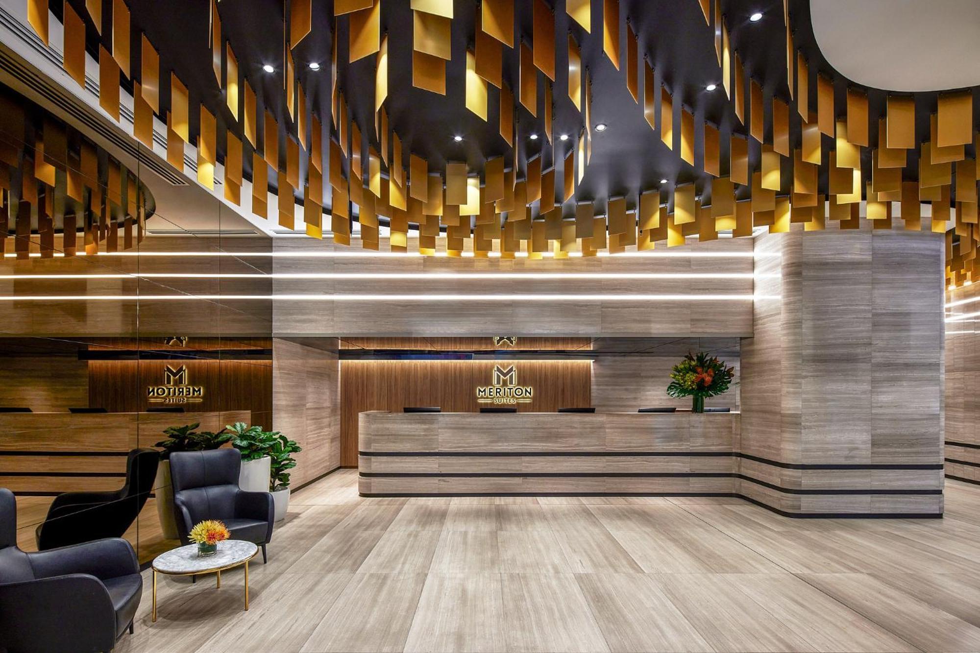 เมอริตัน สวีท พิตต์ สตรีท Hotel ซิดนีย์ ภายนอก รูปภาพ The lobby of the hotel